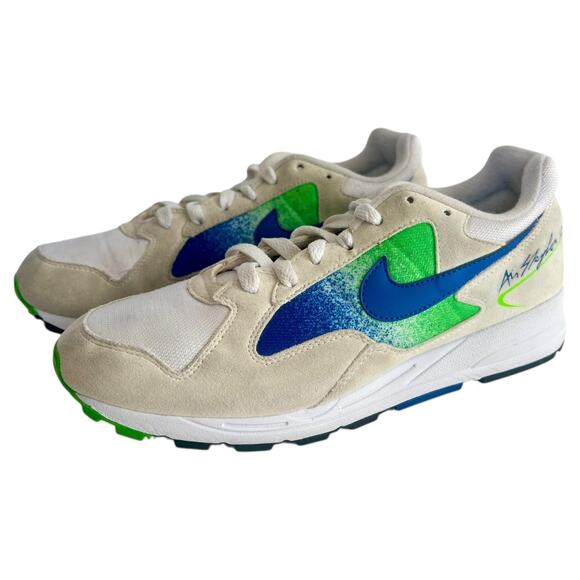 Nike Air Skylon 2 White/Blue/Green Men’s Size 7.5 (A01551-107) - Picture 4 of 7